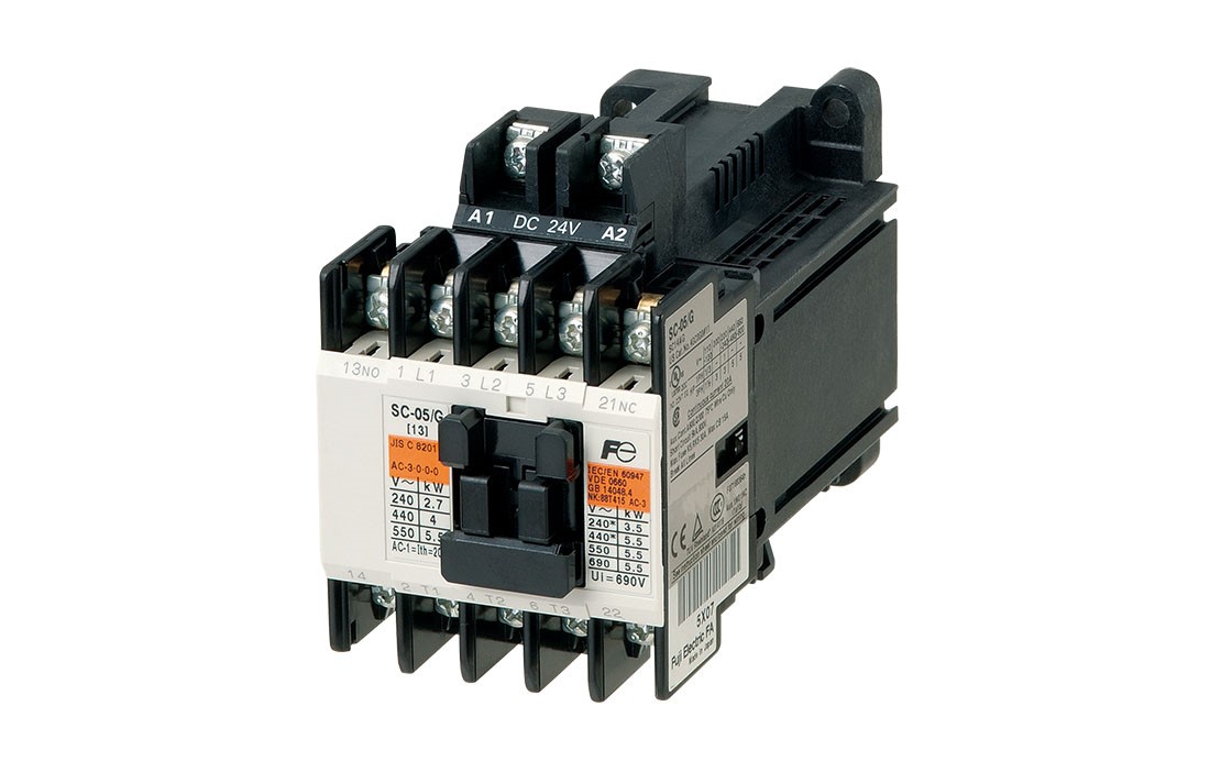 電磁接觸器 SC-05/G DC24V 2b